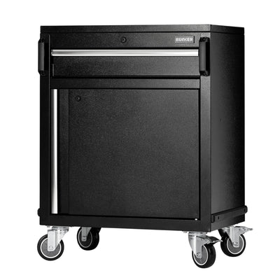 BUNKER Modular Power Tool Mobile Cabinet, 1 Drawer, 1 Door, 646mm