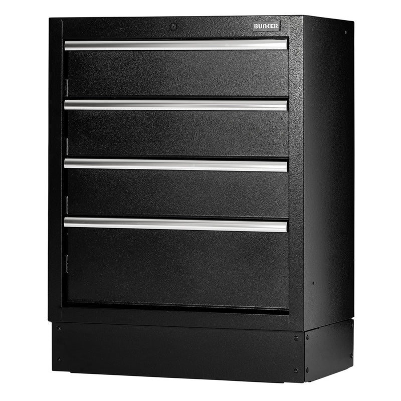 BUNKER Modular Floor Cabinet, 4 Drawer, 680mm