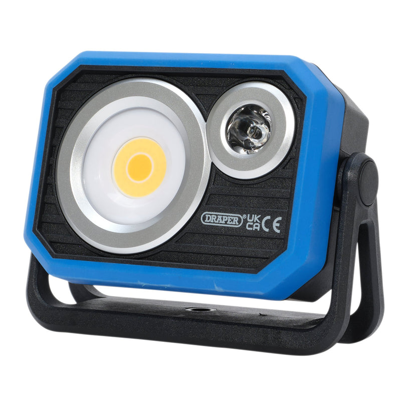 COB XPG Rechargeable Work Light and Powerbank, 10W, 1,000 Lumens, USB-C Cable Supplied
