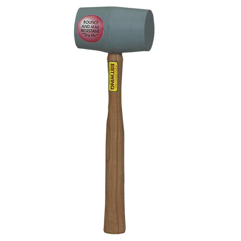 Estwing EDH-12N Grey Deadhead Rubber Mallet, 12oz