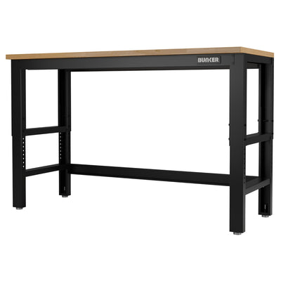 BUNKER Workbench with Hardwood Worktop, 1550mm