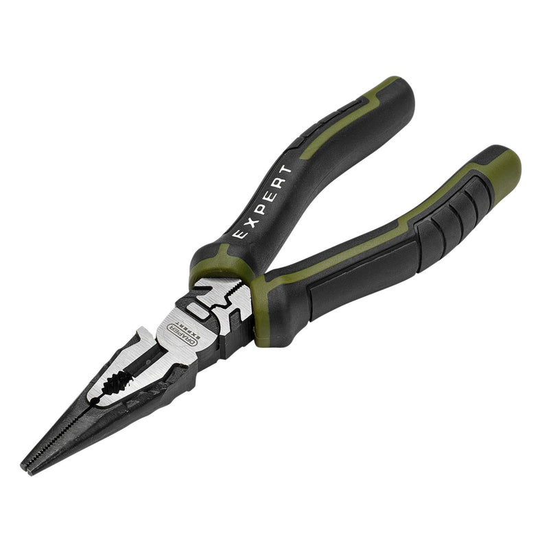 Draper Expert High Leverage Long Nose Pliers, 160mm
