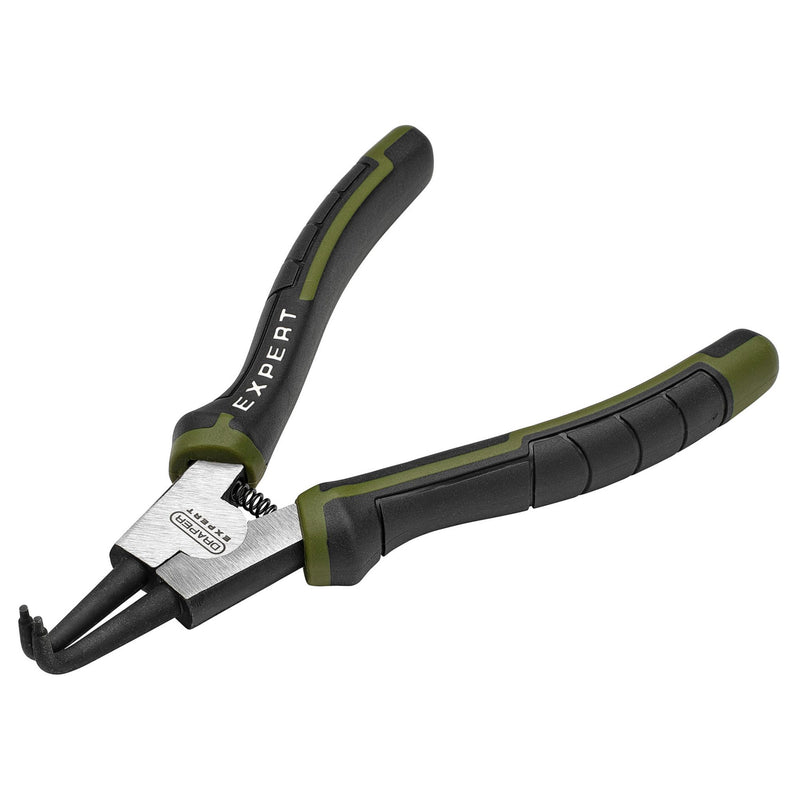 Draper Expert Bent External Circlip Pliers, 180mm