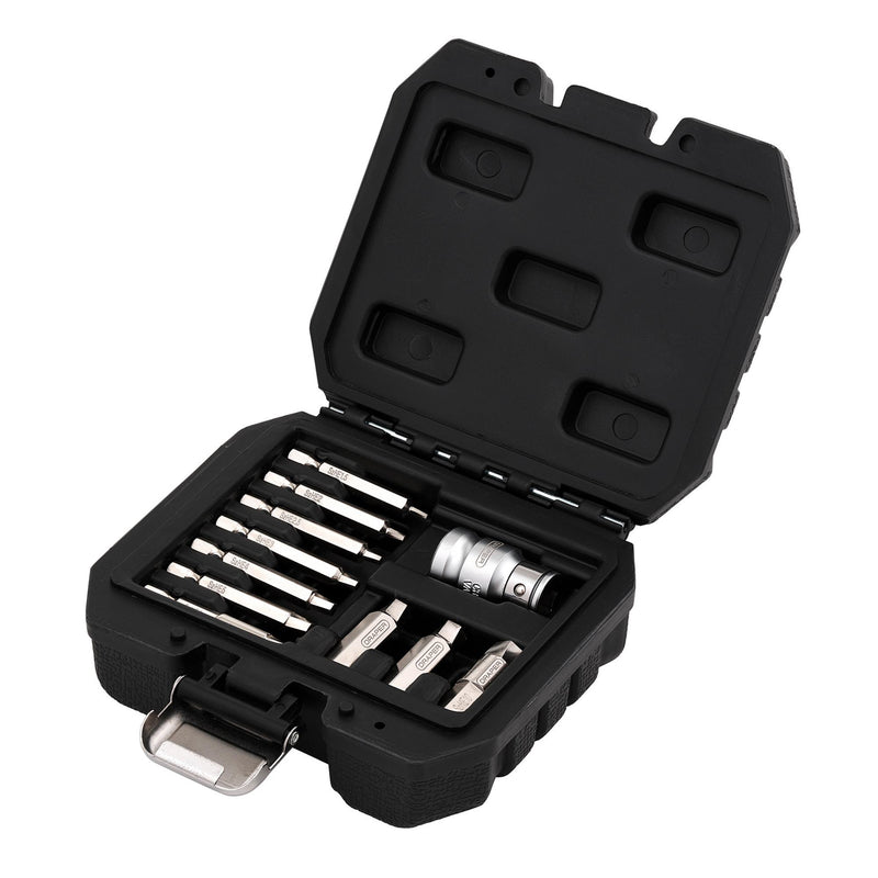 Damaged Hex Cap Head Bolt and Screw Extractor Set (11 Piece)
