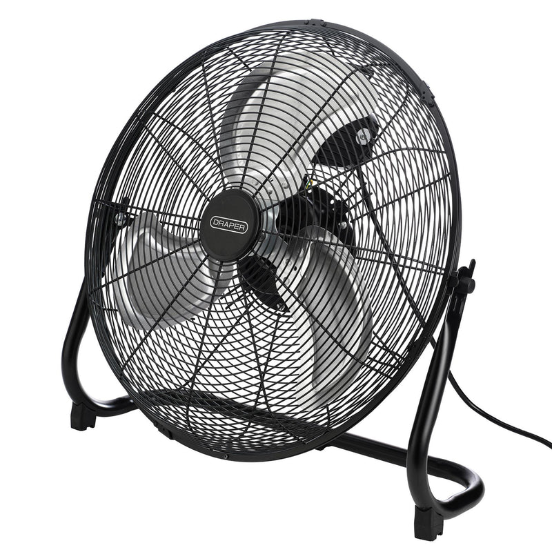 230V High Velocity Floor Fan, 18"/440mm, 95W.