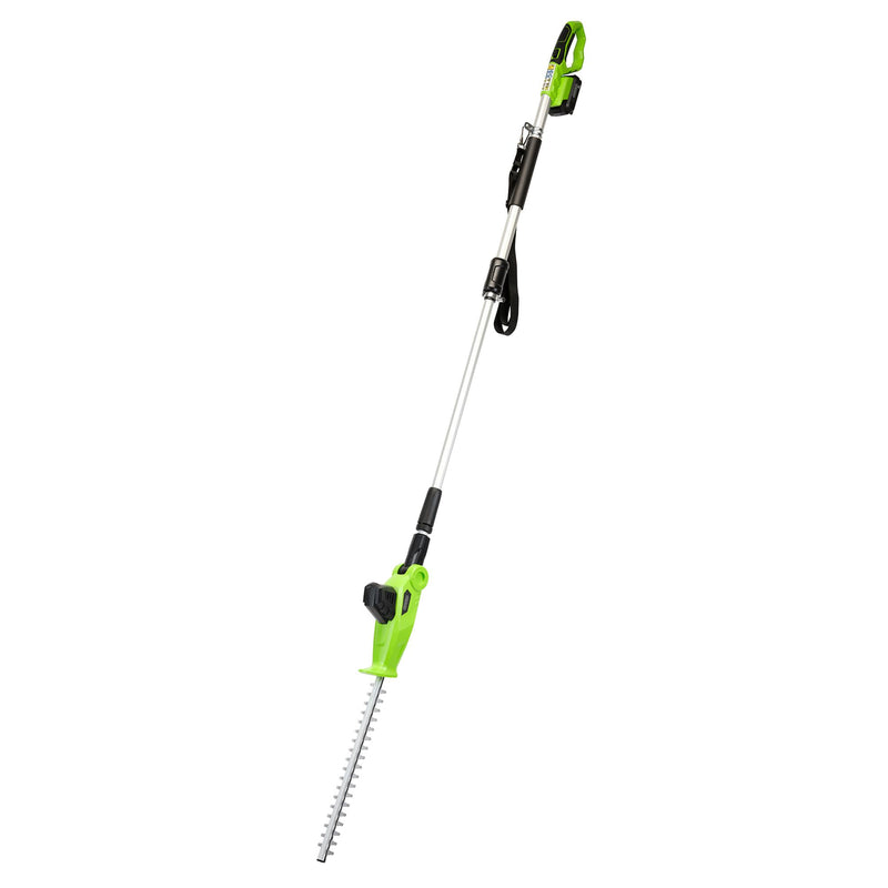 18V Pole Hedge Trimmer, 1 x 2.0Ah Battery, 1 x Charger