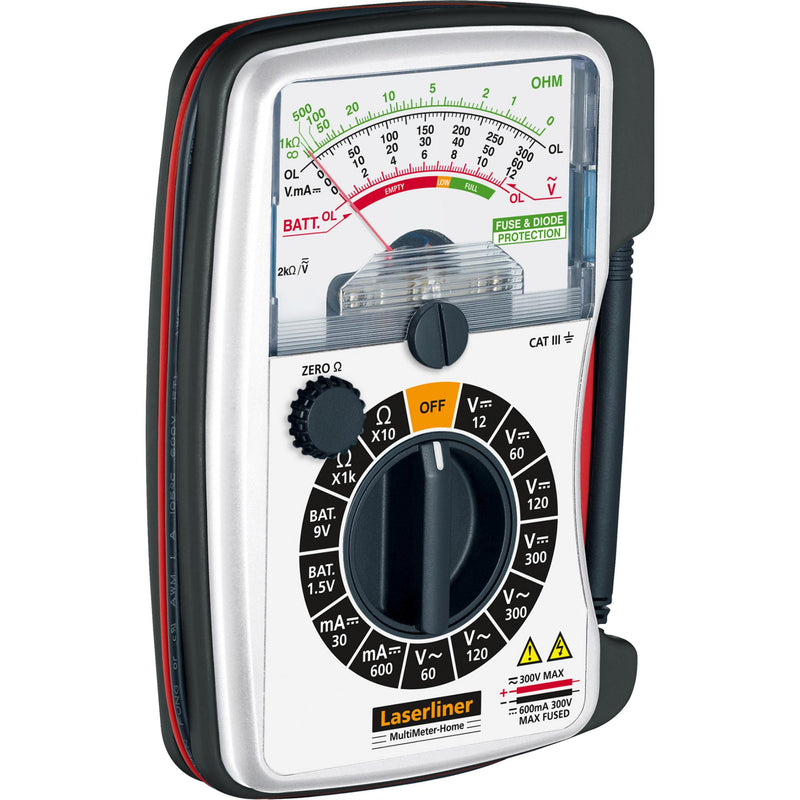 Laserliner 083.030E MultiMeter-Home Analogue Multimeter