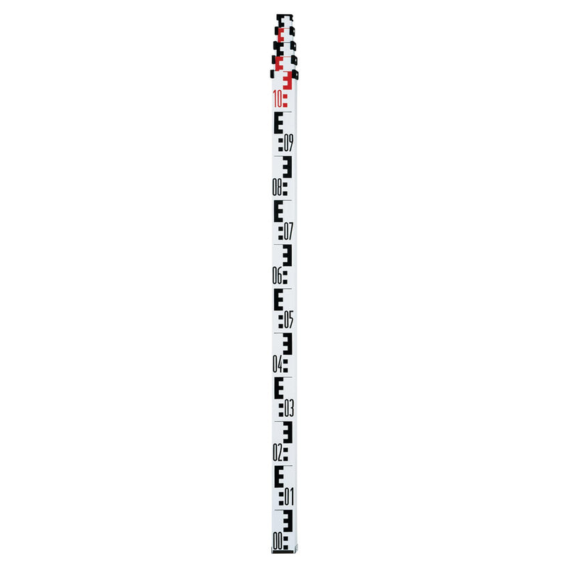 Laserliner 080.42 Telescopic Levelling Staff LT, 4m
