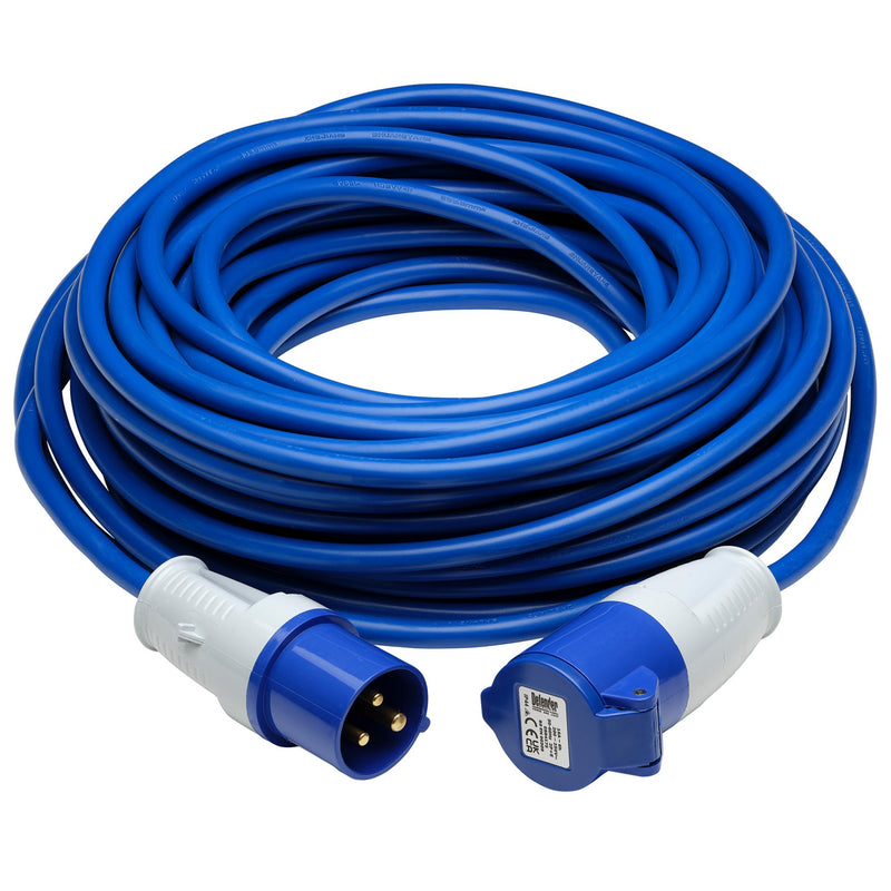 Defender E85234 230V Arctic Extension Lead, Blue, 2.5mm², 16A, 25m
