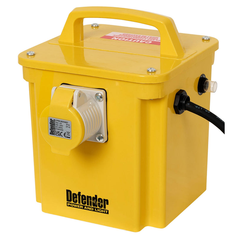 Defender E201512 110V 1.5kVA Transformer, 16A