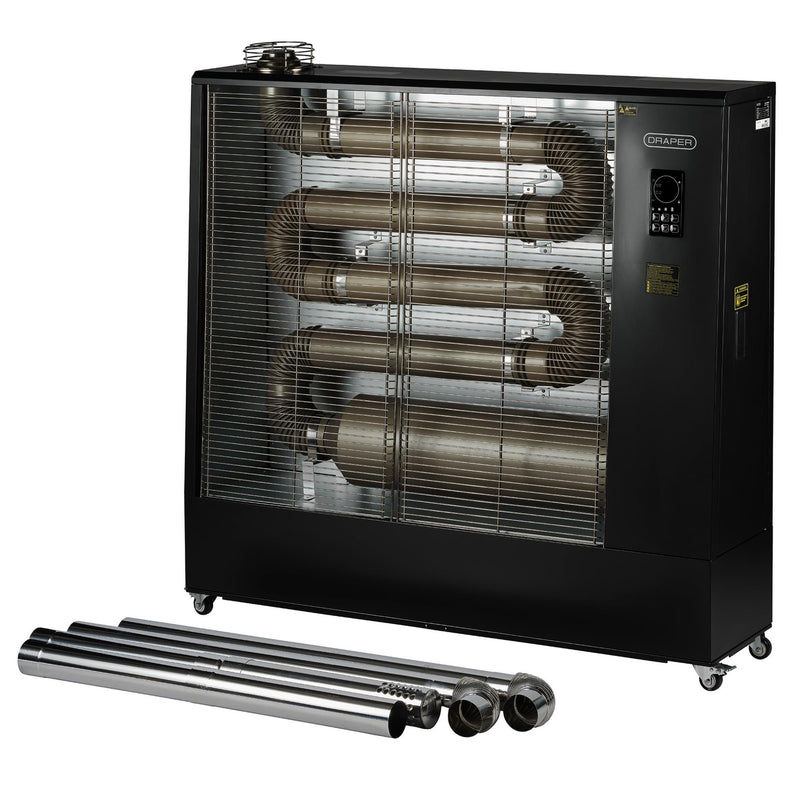 Far Infrared Diesel Heater, 22Kw with Flue Kit