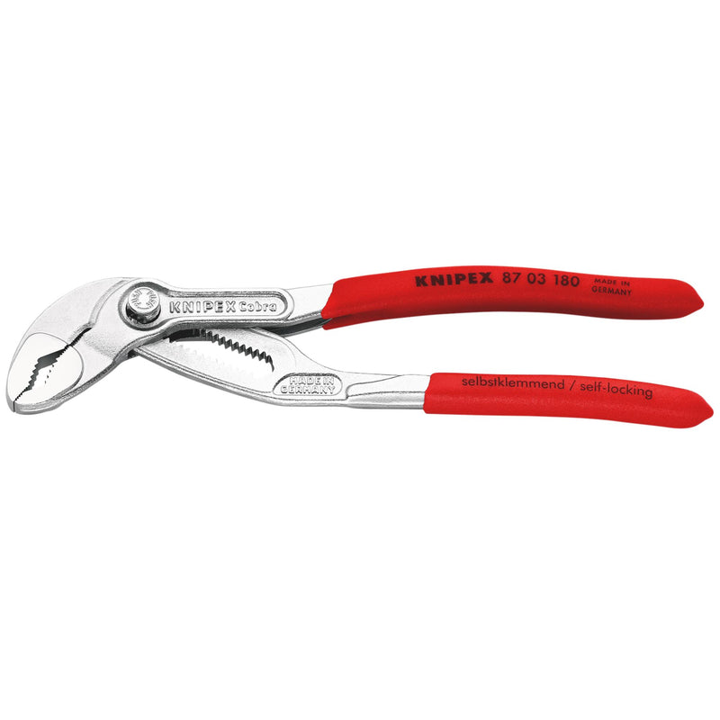 KNIPEX 87 03 180 Cobra® High-Tech Water Pump Pliers, 180mm