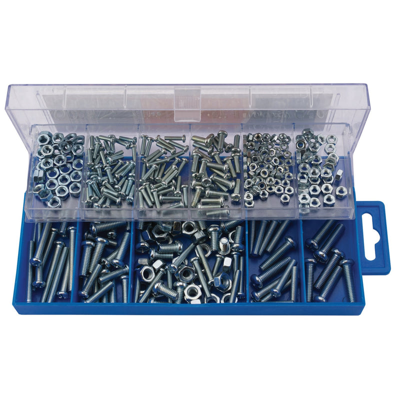Draper Panhead Screw and Nut Assortment (366 Piece) - DR-61272 - Draper - Trade Counter Direct