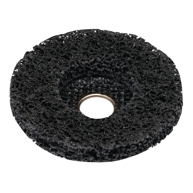 Draper Polycarbide Strip Disc, 115mm, 22.23mm, 180 Grit, Black - DR-37607 - Draper - Trade Counter Direct