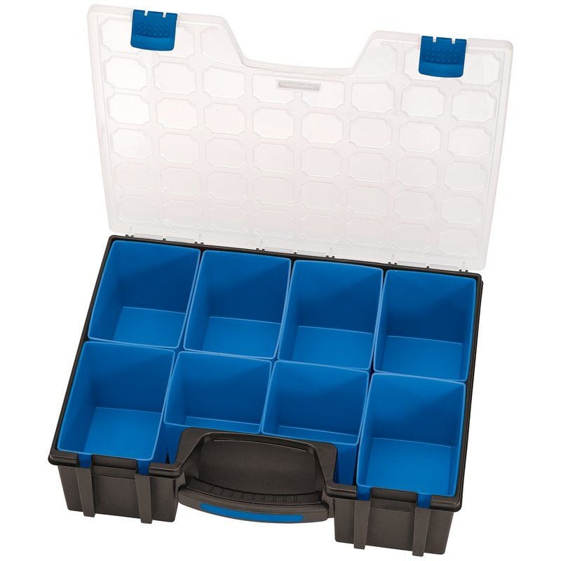 Draper QC8D 8 Compartment Organiser - (25925) - DR-25925 - Draper - Trade Counter Direct