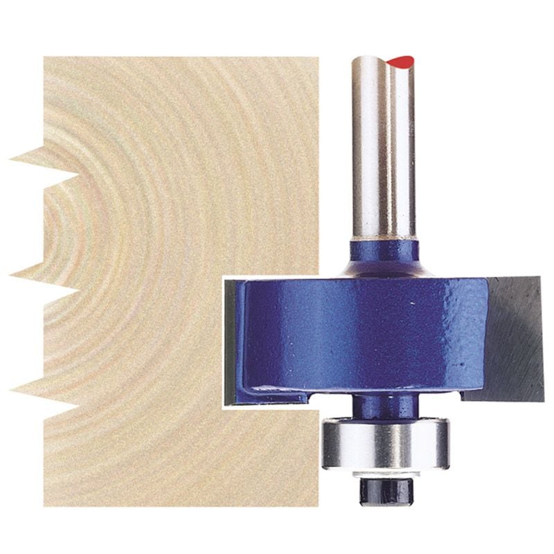Draper RB15 TCT Router Bit, 1/4" Rebate, 32 x 12mm - (75344) - DR-75344 - Draper - Trade Counter Direct