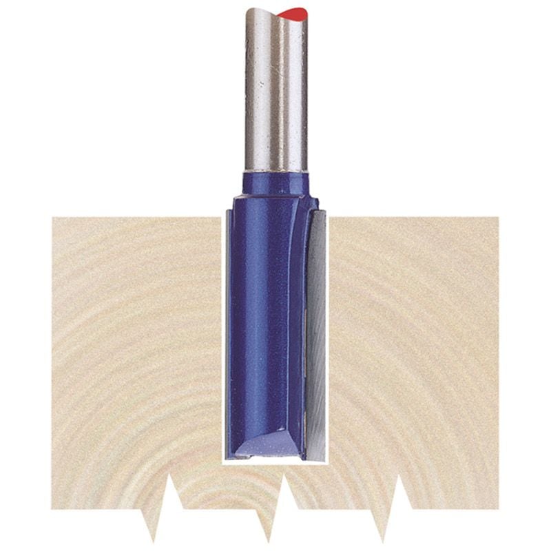 Draper RB4 TCT Router Bit, 1/4" Straight, 10 x 25mm - DR-75333 - Draper - Trade Counter Direct