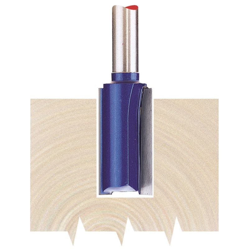 Draper RB5 TCT Router Bit, 1/4" Straight, 12.7 x 25mm - (75334) - DR-75334 - Draper - Trade Counter Direct
