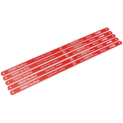 Draper RL - HSB Hacksaw Blades, 300mm (Pack of 5) - (68414) - DR-68414 - Draper - Trade Counter Direct