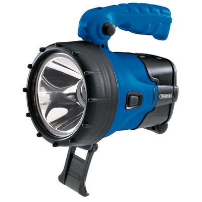 Draper RLED5 Cree LED Rechargeable Spotlight, 5W, 360 Lumens - (90081) - DR-90081 - Draper - Trade Counter Direct