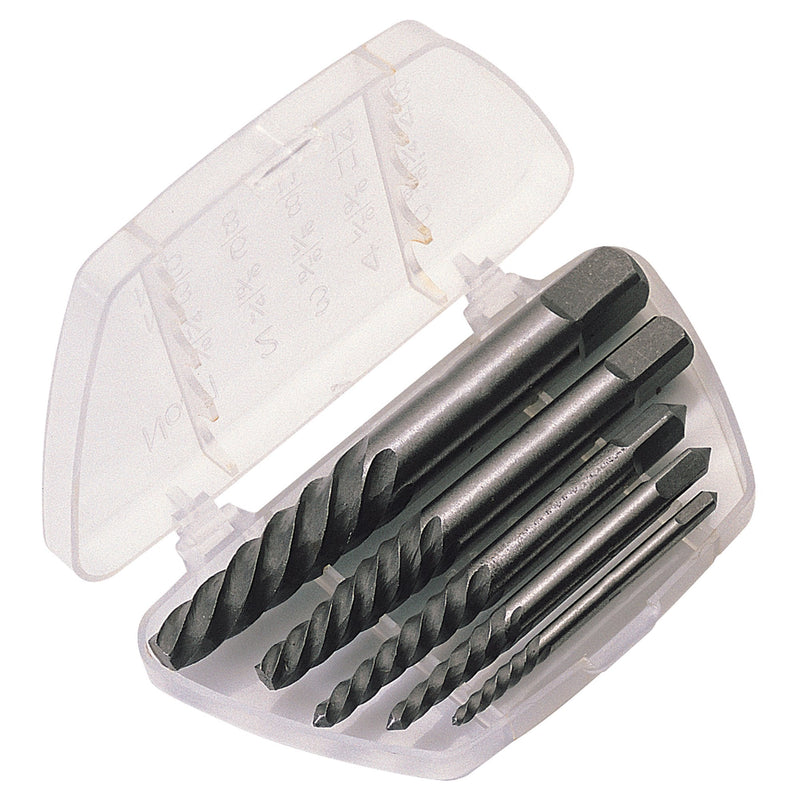 Draper Screw Extractor Set (5 Piece) - DR-42560 - Draper - Trade Counter Direct
