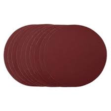Draper SDHAL180 Sanding Discs, 180mm, Hook & Loop, 400 Grit, (Pack of 10) - (63797) - DR-63797 - Draper - Trade Counter Direct