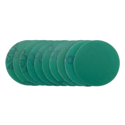 Draper SDWOD50 Wet and Dry Sanding Discs with Hook and Loop, 50mm, 2000 Grit (Pack of 10) - (02053) - DR-02053 - Draper - Trade Counter Direct