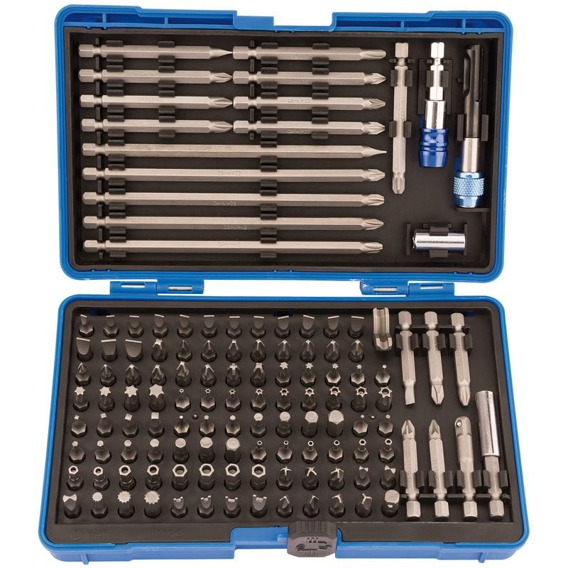 Draper SEC127 Bit Holder Set (127 Piece) - (82398) - DR-82398 - Draper - Trade Counter Direct