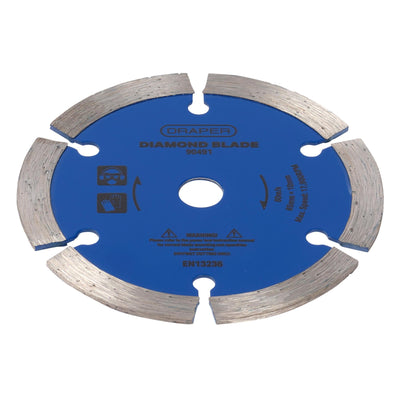 Draper Segmented Diamond Blade, 85mm - DR-90491 - Draper - Trade Counter Direct