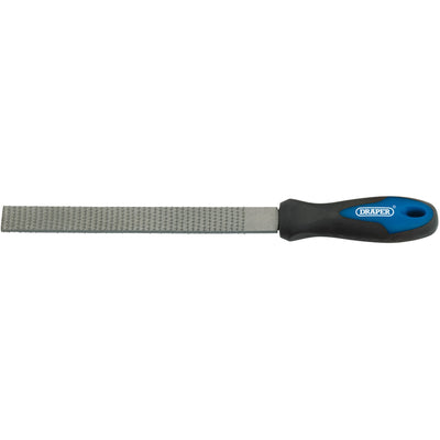 Draper Soft Grip Engineers Flat Cabinet Rasp, 200mm - DR-44960 - Draper - Trade Counter Direct