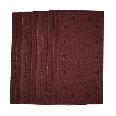 Draper SSA5 1/2 Sanding Sheets with Hook and Loop, 115 x 230mm, 40 Grit (Pack of 10) - (55805) - DR-55805 - Draper - Trade Counter Direct