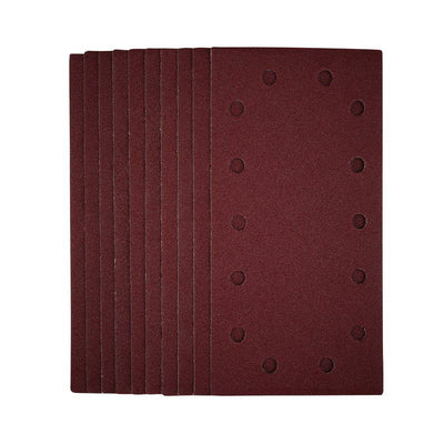 Draper SSA5 1/2 Sanding Sheets with Hook and Loop, 115 x 230mm, 80 Grit (Pack of 10) - (55863) - DR-55863 - Draper - Trade Counter Direct