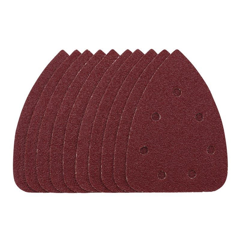 Draper SSD6 Detail Sanding Sheets with Hook and Loop, 140mm, 40 Grit, SSD6 (Pack of 10) - (08611) - DR-08611 - Draper - Trade Counter Direct