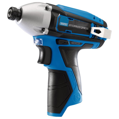 Draper Storm Force® 10.8V Power Interchange Impact Driver, 1/4" Hex. (Sold Bare) - DR-17132 - Draper - Trade Counter Direct