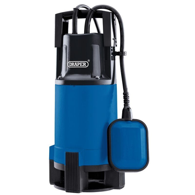Draper SWP220 110V Submersible Dirty Water Pump with Float Switch, 750W - (98920) - DR-98920 - Draper - Trade Counter Direct