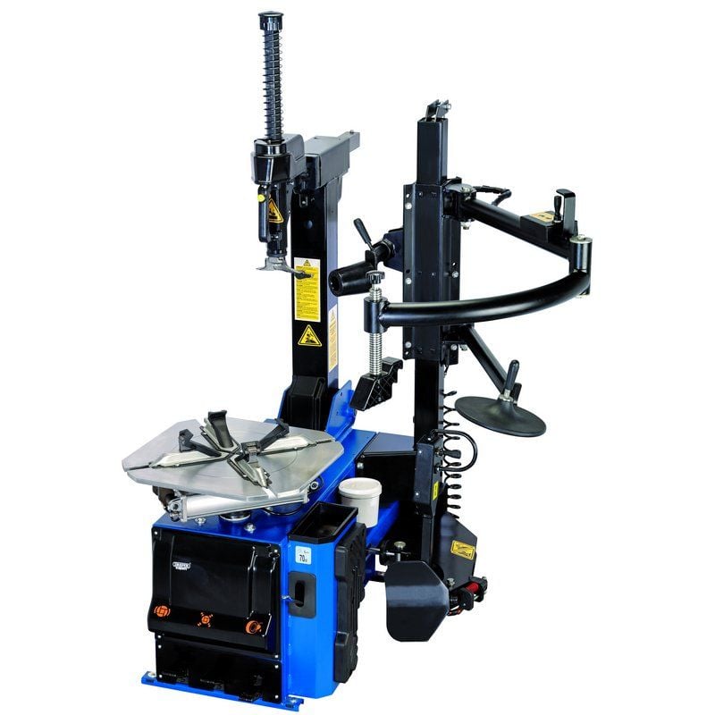 Draper TC200 Semi Automatic Tyre Changer with Assist Arm - (78612) - DR-78612 - Draper - Trade Counter Direct
