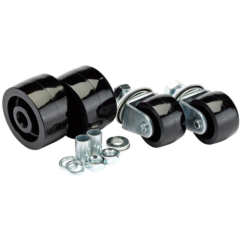 Draper TJ3 AWK Nylon Wheel Kit for Stock No: 16407 Trolley Jack - (16406) - DR-16406 - Draper - Trade Counter Direct