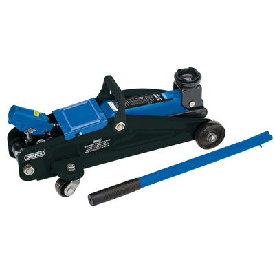 Draper Trolley Jack with Carry Case, 2 Tonne - DR-54635 - Draper - Trade Counter Direct