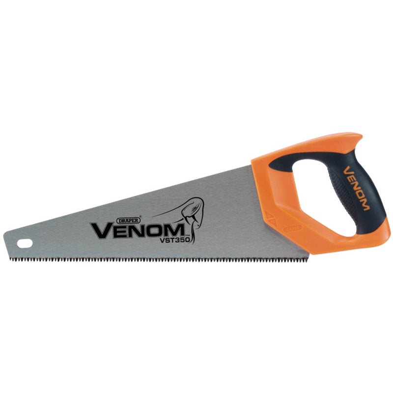 Draper Venom® First Fix Triple Ground Tool Box Saw, 350mm, 7tpi/8ppi - DR-82205 - Draper - Trade Counter Direct