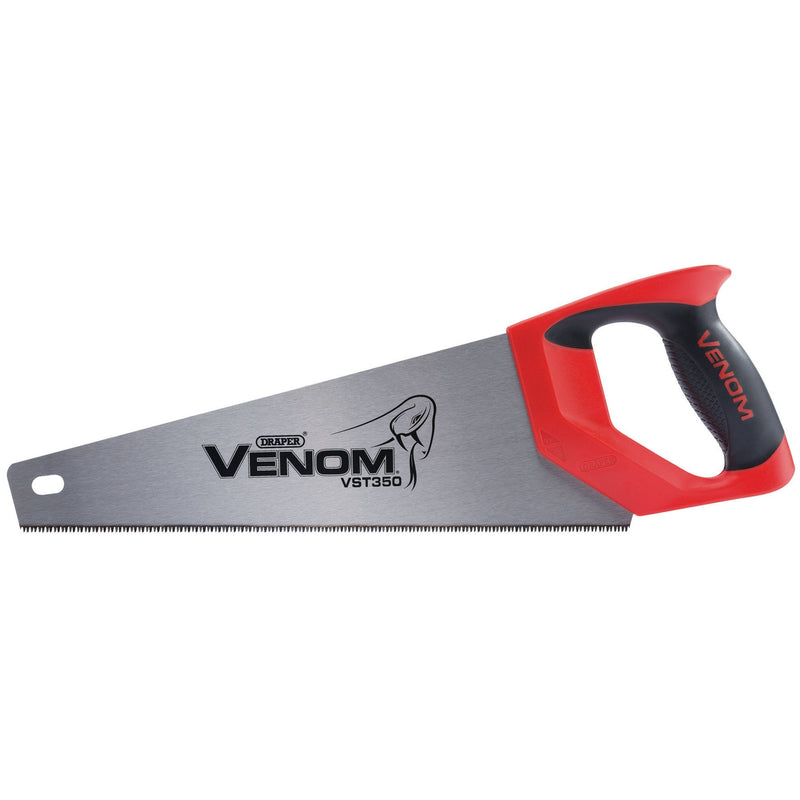 Draper Venom® Second Fix Triple Ground Tool Box Saw, 350mm, 11tpi/12ppi - DR-80878 - Draper - Trade Counter Direct
