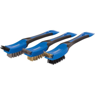 Draper WBS3 1608 Mini Wide Head Brush Set (3 Piece) - (17186) - DR-17186 - Draper - Trade Counter Direct