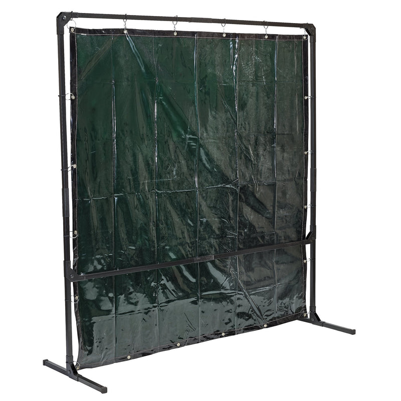 Draper Welding Curtain with Metal Frame, 6' x 6' - DR-28406 - Draper - Trade Counter Direct