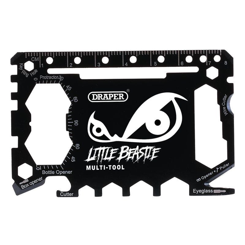 Draper WMT Little Beastie Wallet Multi - tool - (04498) - DR-04498 - Draper - Trade Counter Direct
