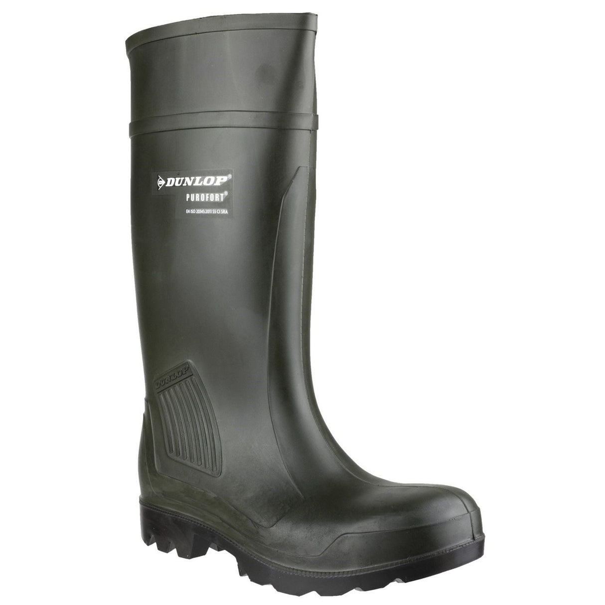 Dunlop Purofort Professional Full Safety Wellington - Green (22212 - 36009) - 22212-36009-04 - Dunlop - Trade Counter Direct