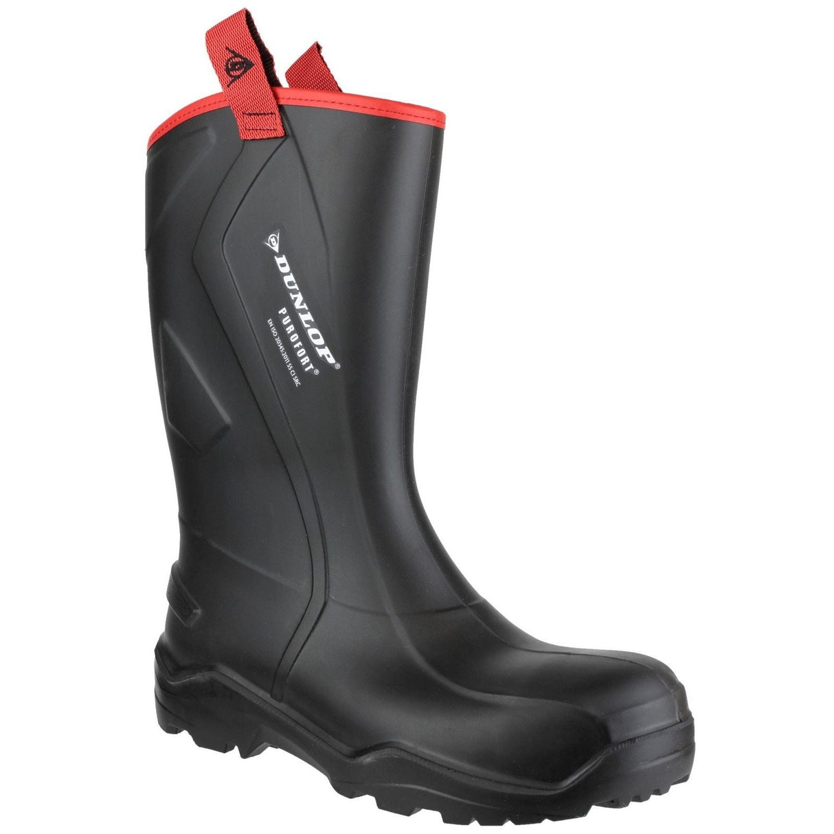 Dunlop Purofort+ Rugged Full Safety Wellingtons - Black (21754 - 35016) - 21754-35016-01 - Dunlop - Trade Counter Direct