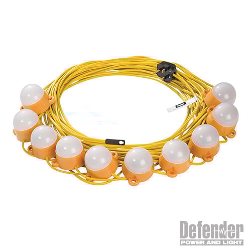 Defender 22m LED Encapsulated Festoon String Lights 50W 240V 50W - E89817