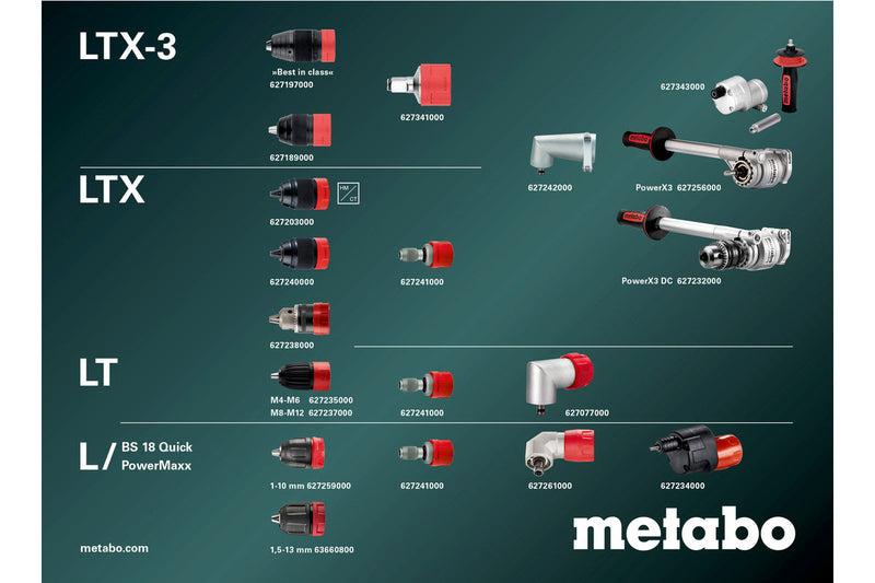 Metabo BS 18 LTX BL Q I (602359840) 18V Brushless Cordless Drill Driver - Body Only product image 5