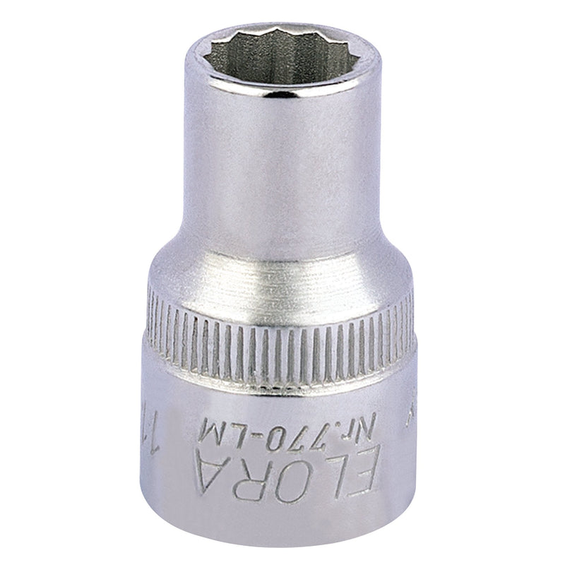 Elora Bi-Hexagon Socket, 1/2" Sq. Dr. - DR-24567 - Elora - Trade Counter Direct