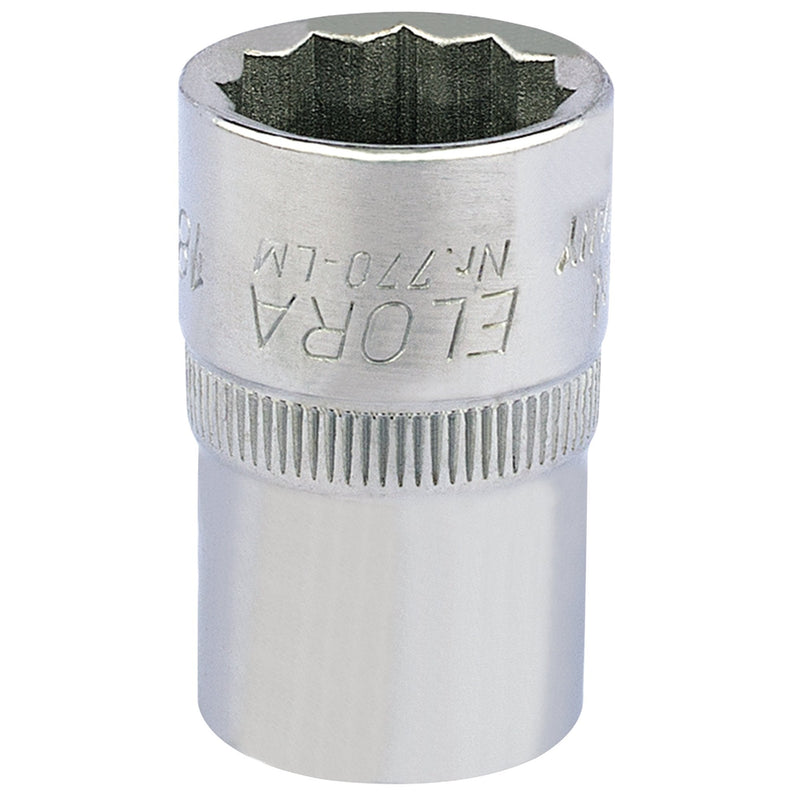Elora Bi-Hexagon Socket, 1/2" Sq. Dr. - DR-24632 - Elora - Trade Counter Direct