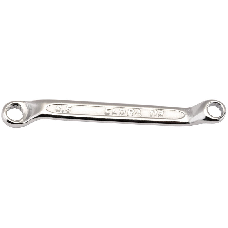 Elora Midget Deep Crank Metric Ring Spanner - DR-02597 - Elora - Trade Counter Direct